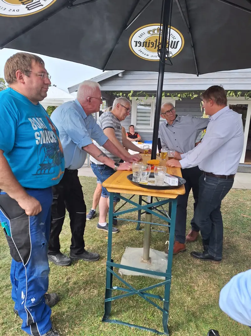 Stippvisite Bürgermeister Dr. Remco van der Velden